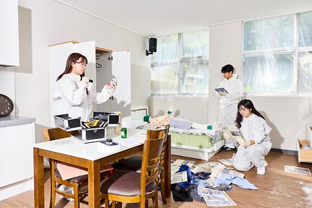 모의 과학수사 현장 실습